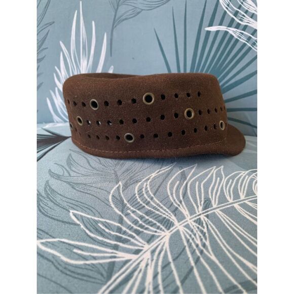 Bailey Hollywood LITEFELT Wool BROWN water repellant Hat Cap men’s L - Picture 4 of 7